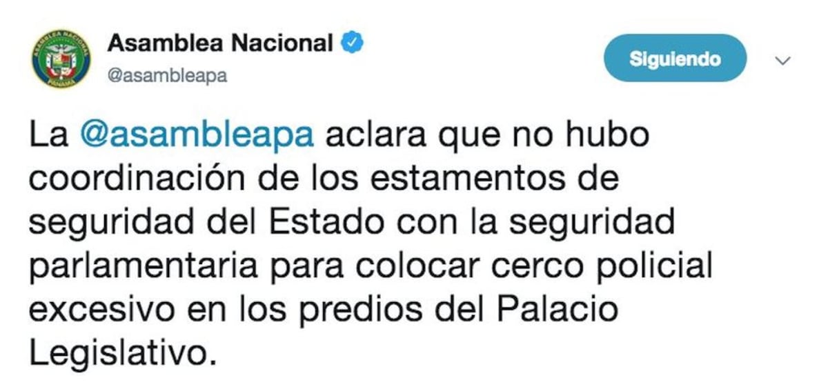 Diputado sospecha un golpe ante despliegue de seguridad.Temen lo que diga Varela