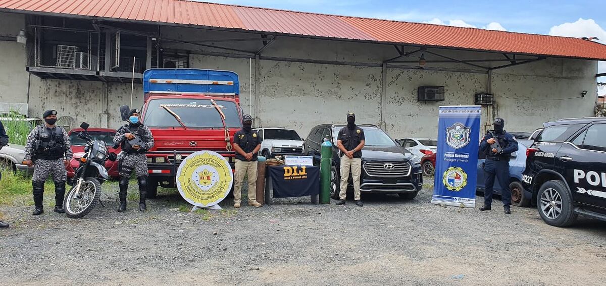 Vehículos robados en la capital eran desmantelados en Capira