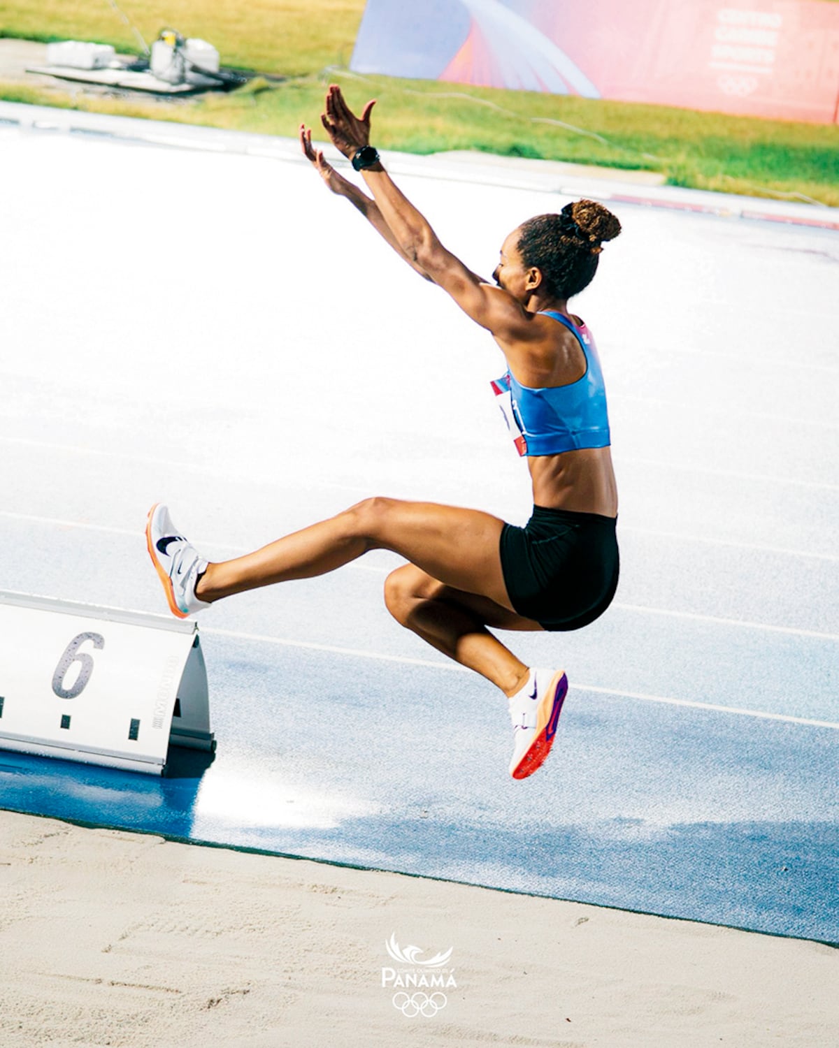 ¡Que salto! Nathalee Aranda rompe récord y se cuelga el oro