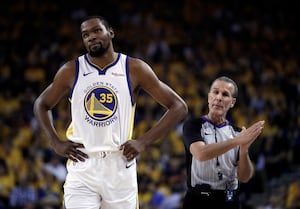Muy malas noticias para Durant y los Warriors