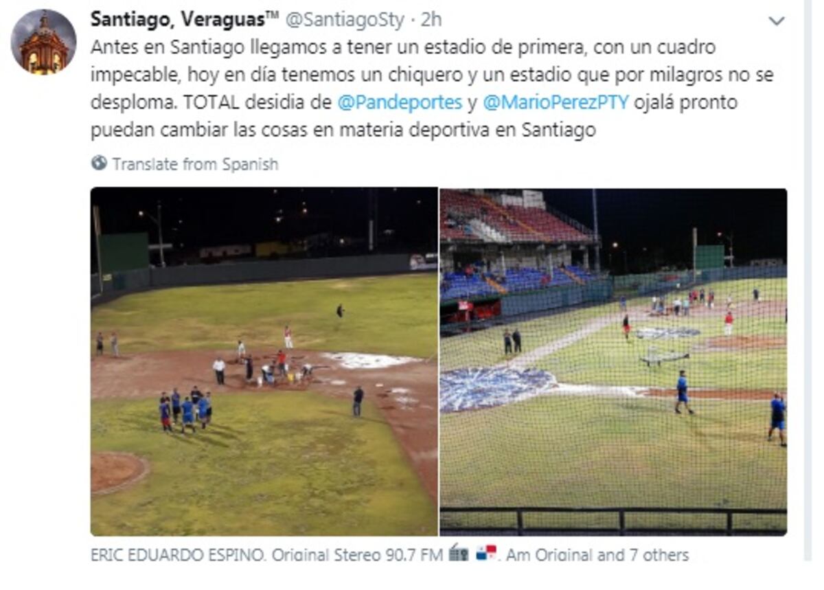 ¡Qué tristeza! Luego de tener un estadio de primera veragüenses reclaman mejoras
