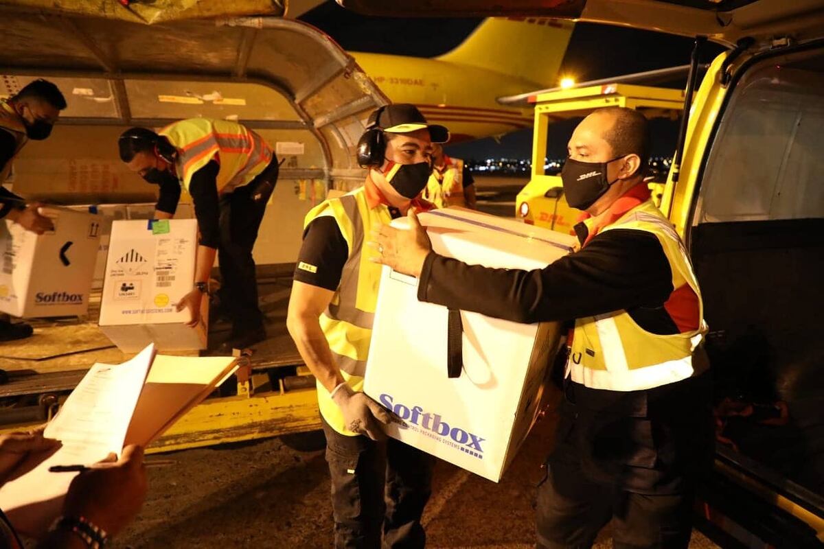 Viene otro lote de vacuna de la Pfizer