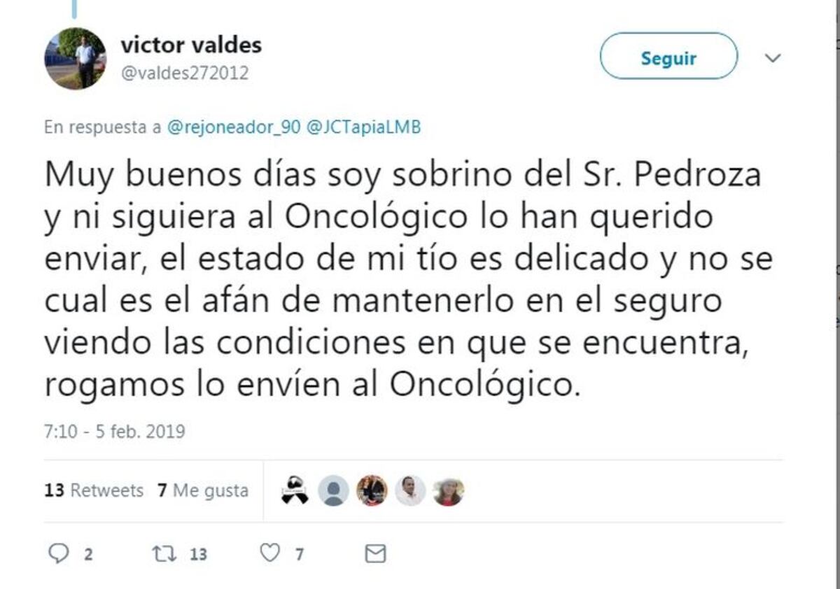 Piden ayuda para Eusebio Pedroza.El excampeón no ha muerto, pelea por su vida