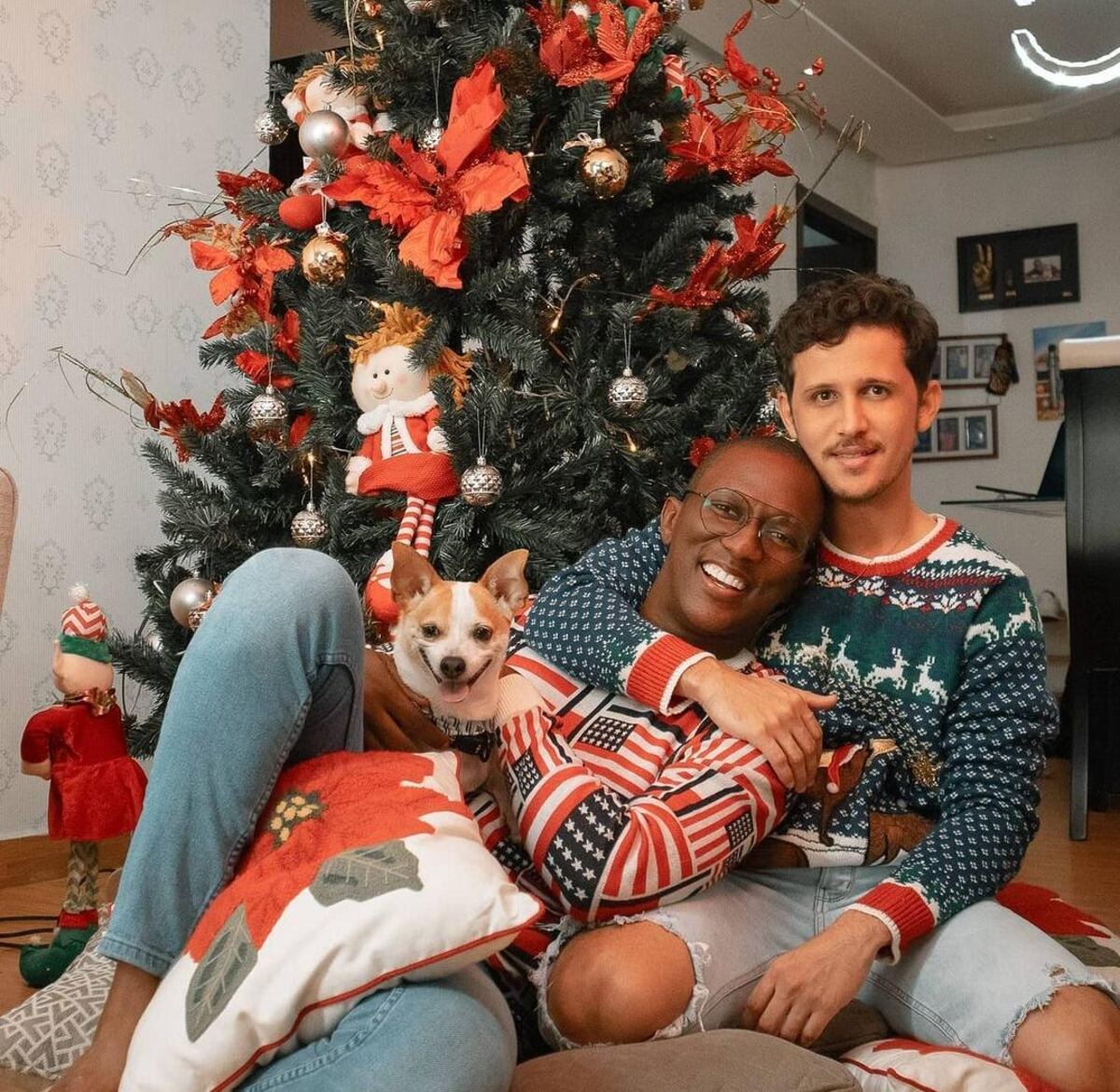 Navidad en casa. Así lucieron los famosos del patio +Fotos