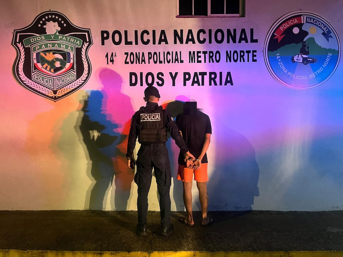 ‘El roba salchipapas’ en Panamá Norte: le decomisan revólver y celulares +video