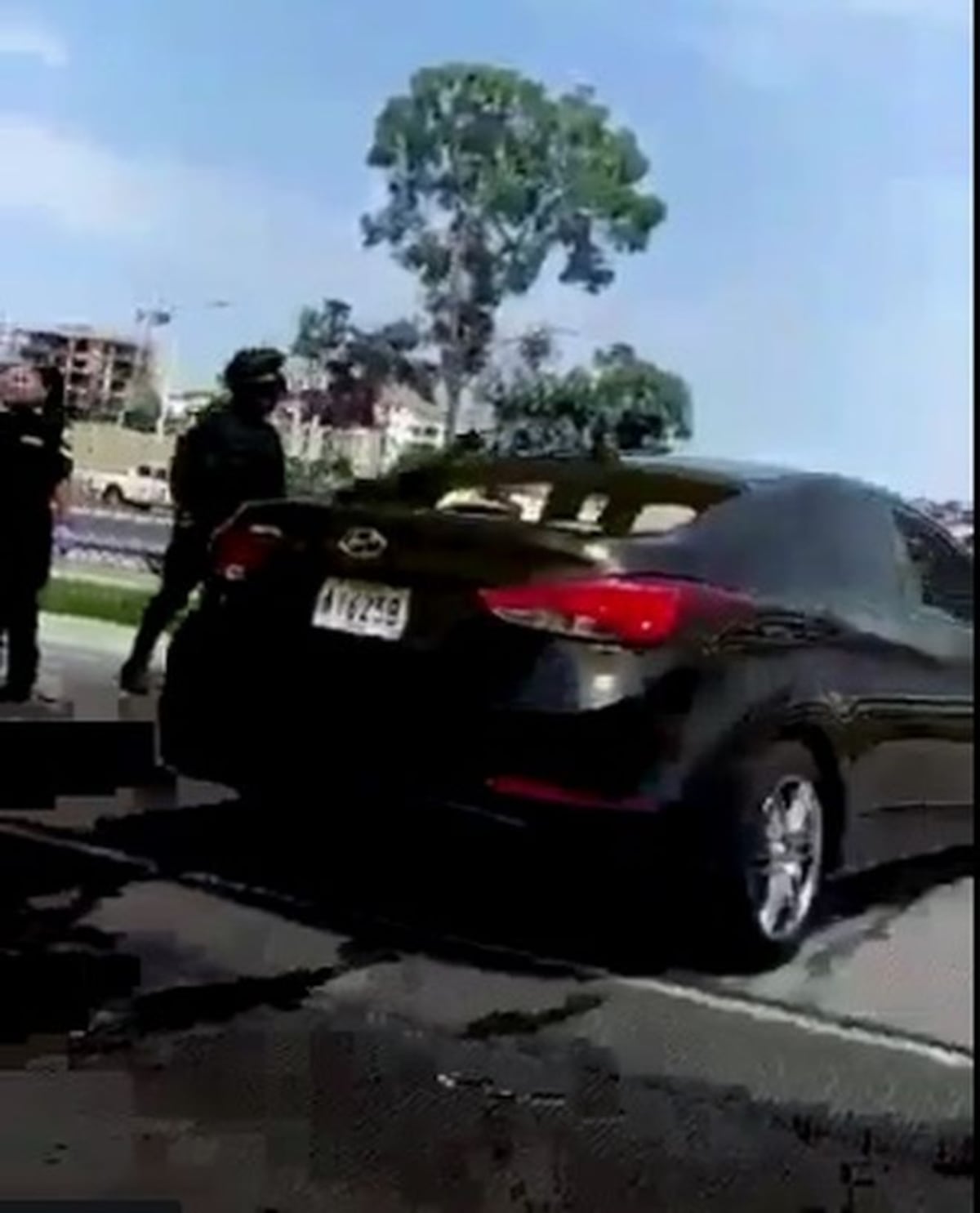 Balacera en salida del Corredor Sur. Un conductor fue asesinado| Video