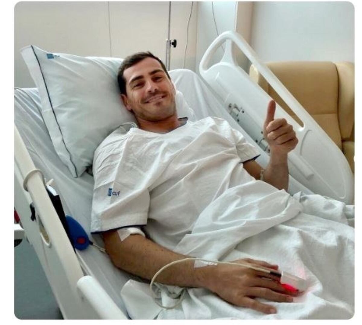 ‘Todo controlado por aquí, un susto grande pero con las fuerzas intactas’