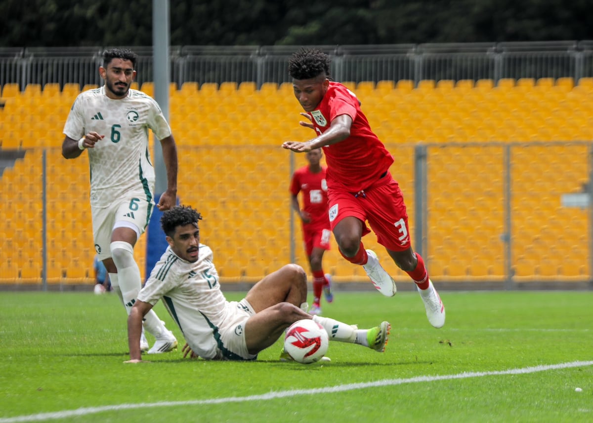 Oldemar Castillo anota, pero la Panamá Sub-20 pierde contra Arabia Saudita en Francia