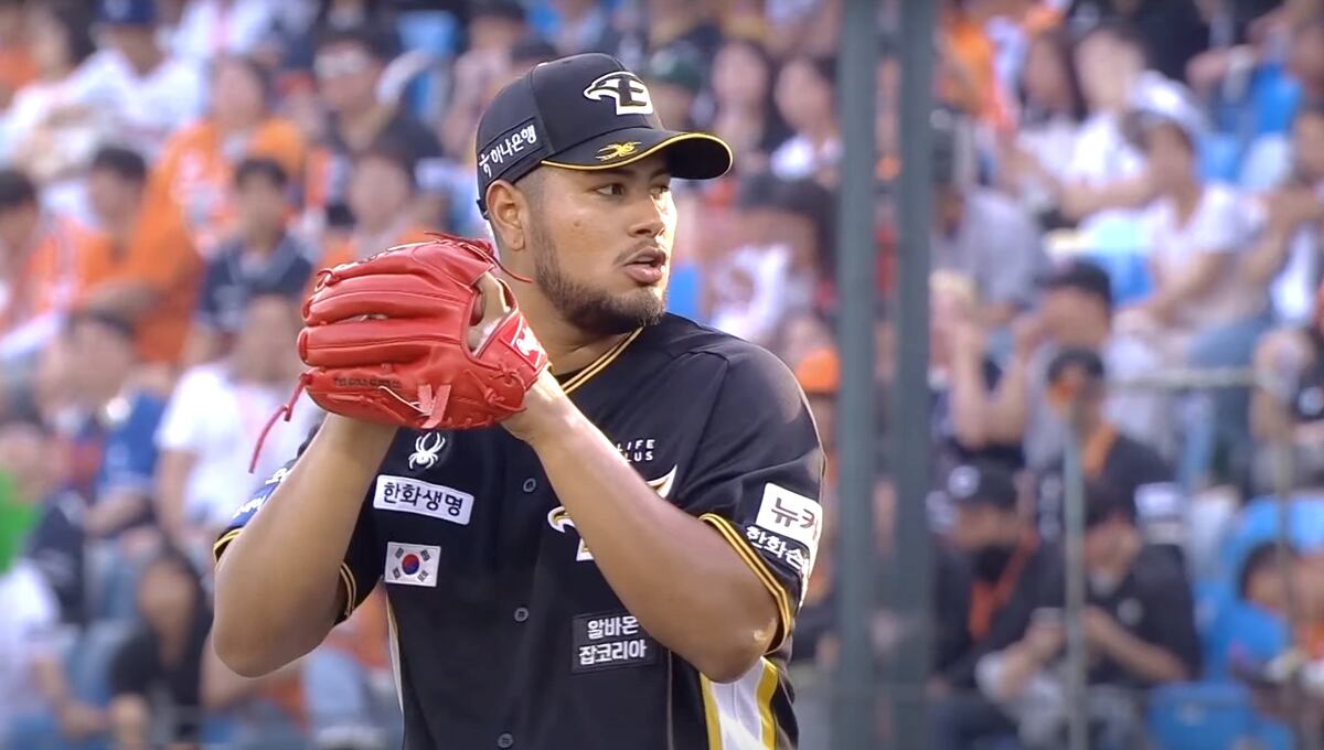Jaime Barria brilla en la victoria de los Hanwha Eagles