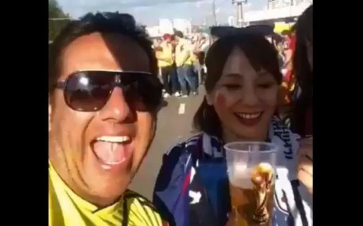 Cancillería de Colombia se pronuncia por video ofensivo de hincha con japonesa