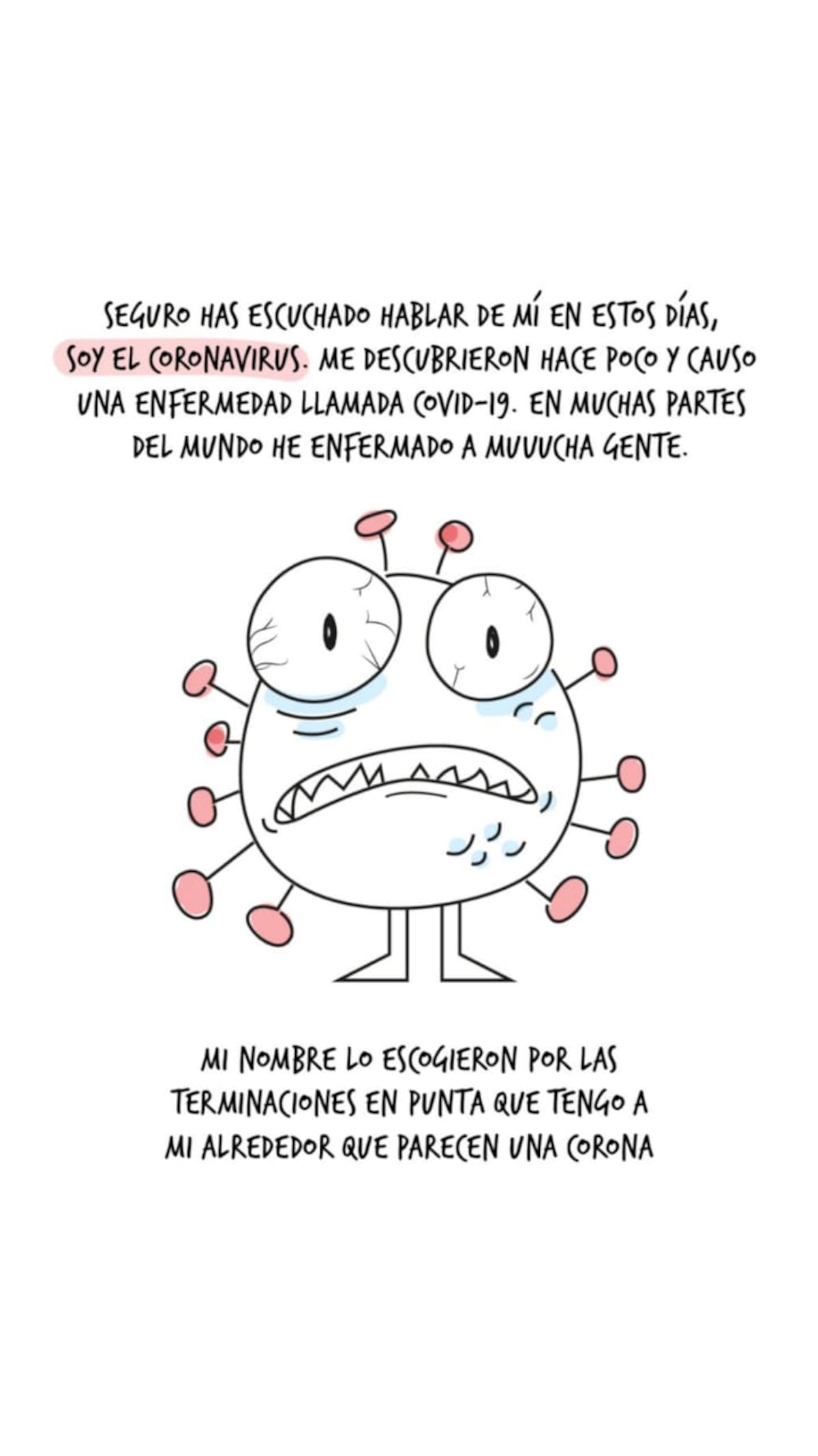 Prevención infantil: Las mejores ilustraciones para explicarle el coronavirus a los más pequeños