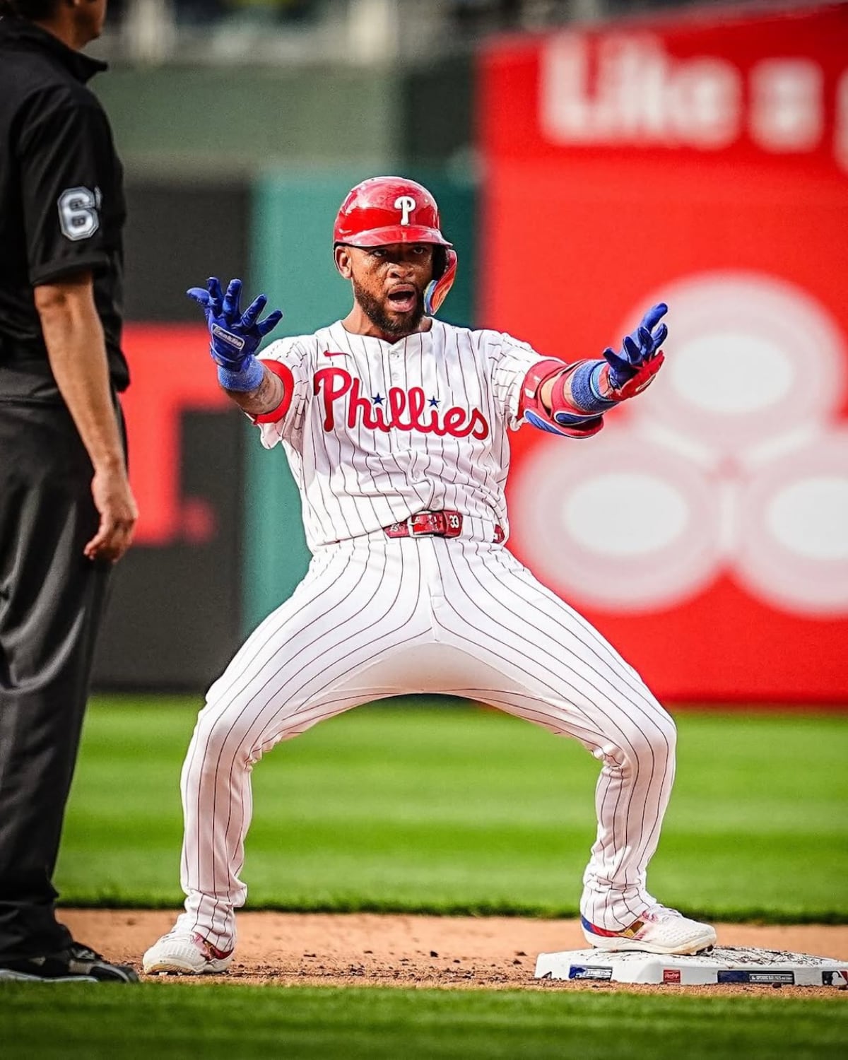 De suplente a héroe: el doblete de Sosa que encendió Citizens Bank Park