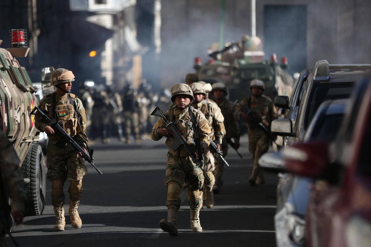 Falla intento de golpe en Bolivia