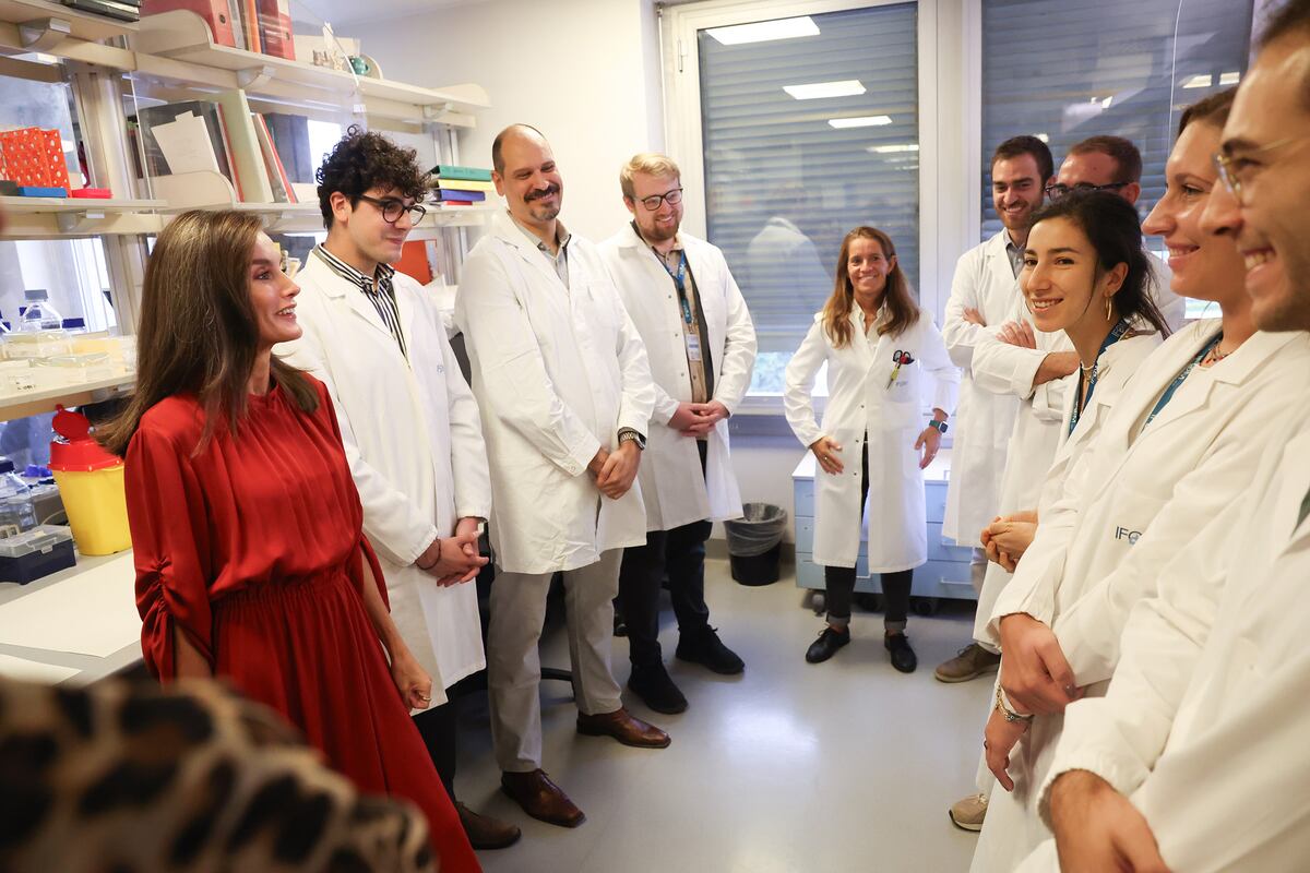 Letizia aboga por un trato equitativo para los pacientes en el Día Mundial de la investigación en cáncer