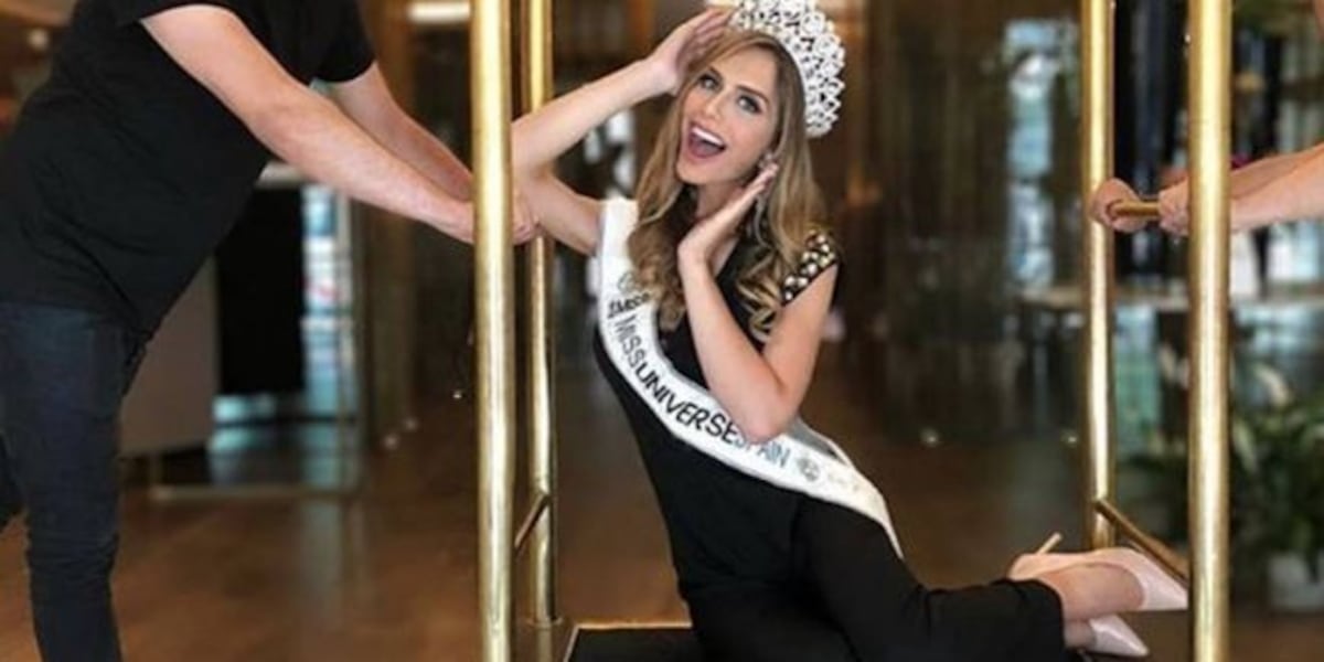 Miss España lució vestido de Mara Montauti en inicio del Miss Universo 2018