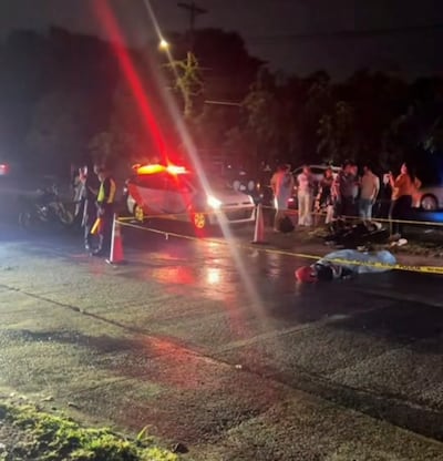 Lo que parecía un regreso normal terminó en tragedia: accidente entre taxi y moto en Las Lajas termina con la vida de una joven pasajera +VIDEOS