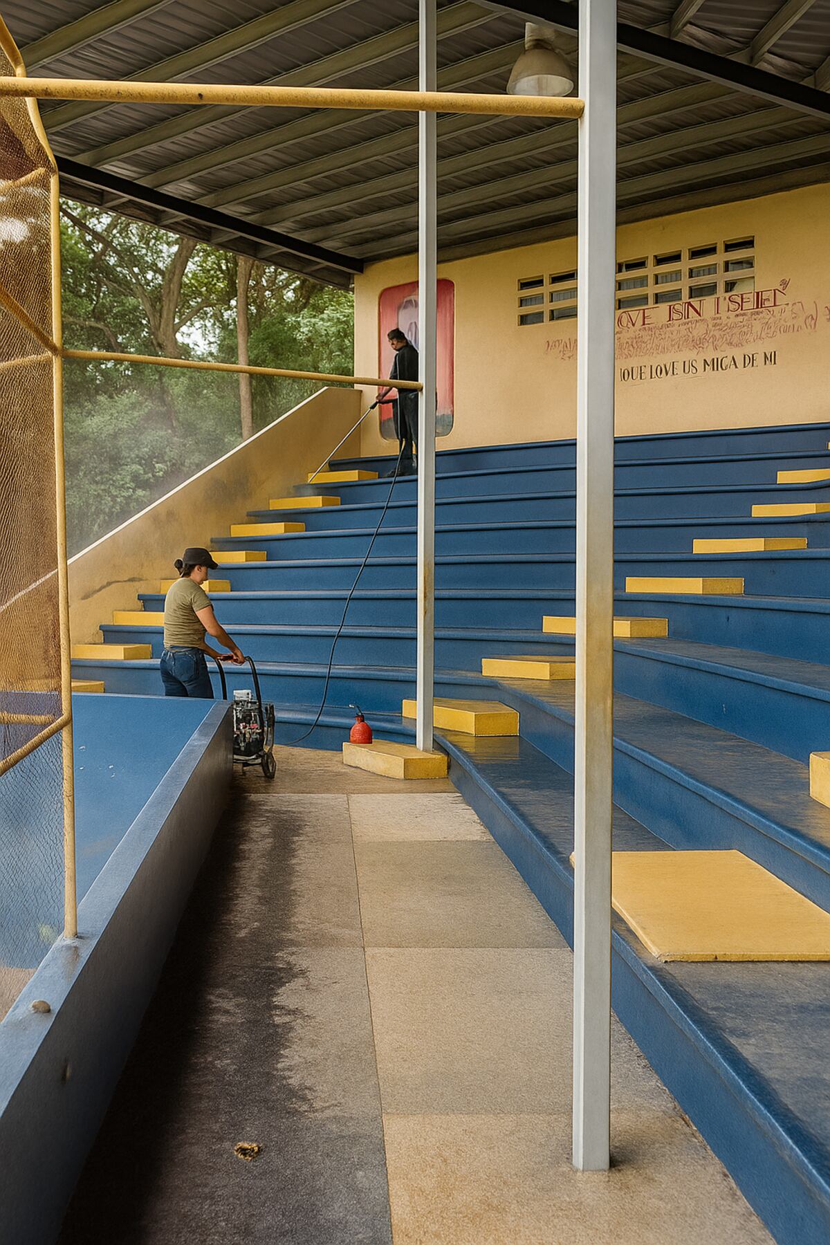 Colón sacude el polvo del deporte: Estadios de Colón reciben cariño y revisión por las autoridades