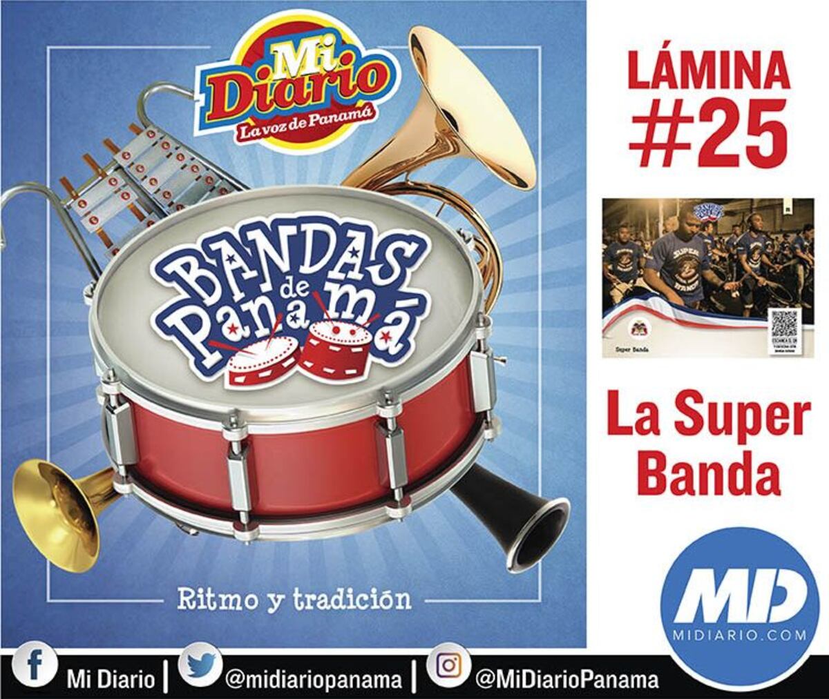 Este jueves le toca el turno a la Super Banda en el álbum de Mi Diario