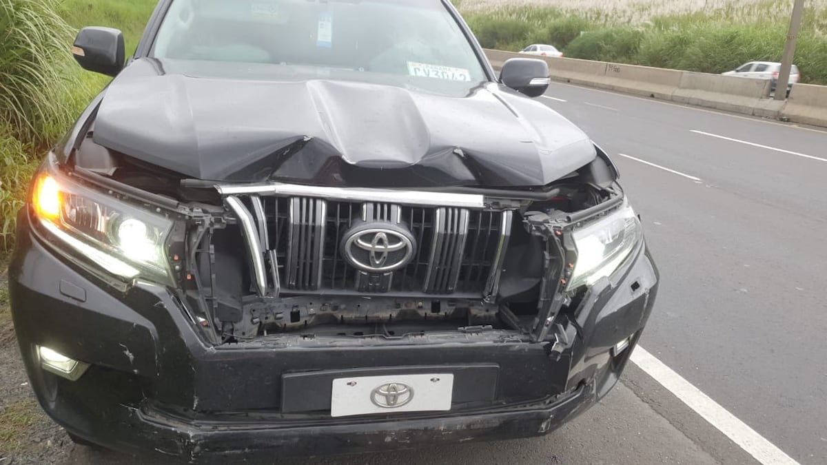 Diputada Zulay Rodríguez pasa el susto de su vida. Sufre accidente en la Panamericana