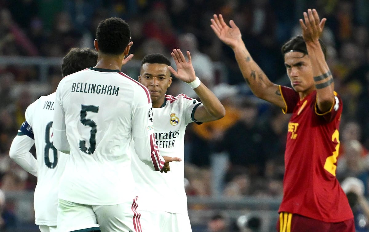 Se despertaron al final: Real Madrid remonta al final y tumba 4-3 a la Roma