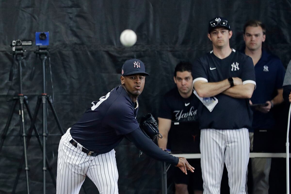 Alerta. Yankees paran a Luis Severino por dolencias en su brazo