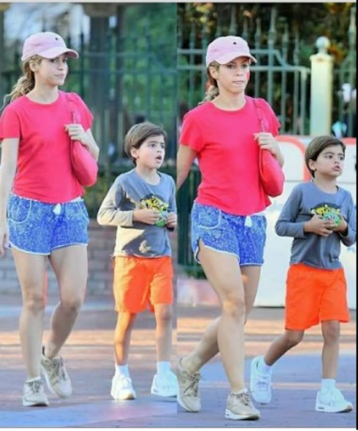 Shakira y Piqué se divierten como niños en Disneyworld