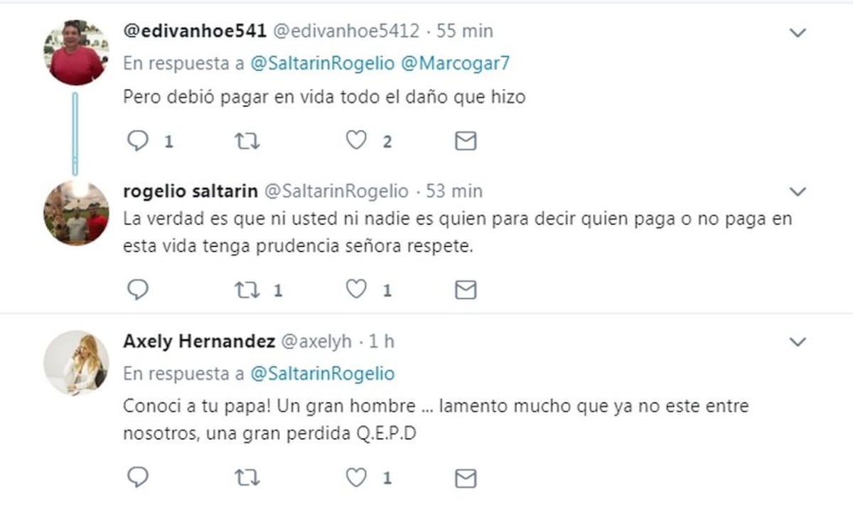 Muere abogado Rogelio Saltarín y sin piedad de inmediato atacan a su hijo