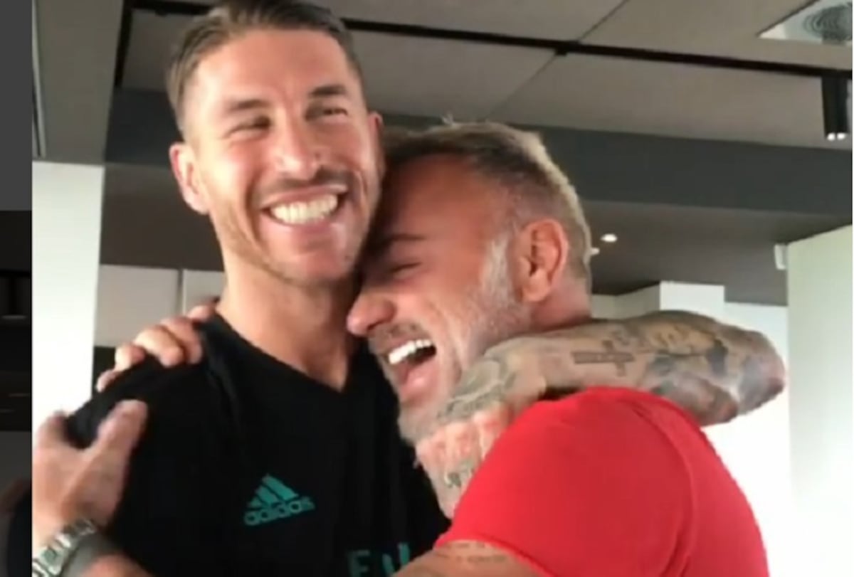El madridista Sergio Ramos opina sobre la edad del madurito Gianluca Vacchi