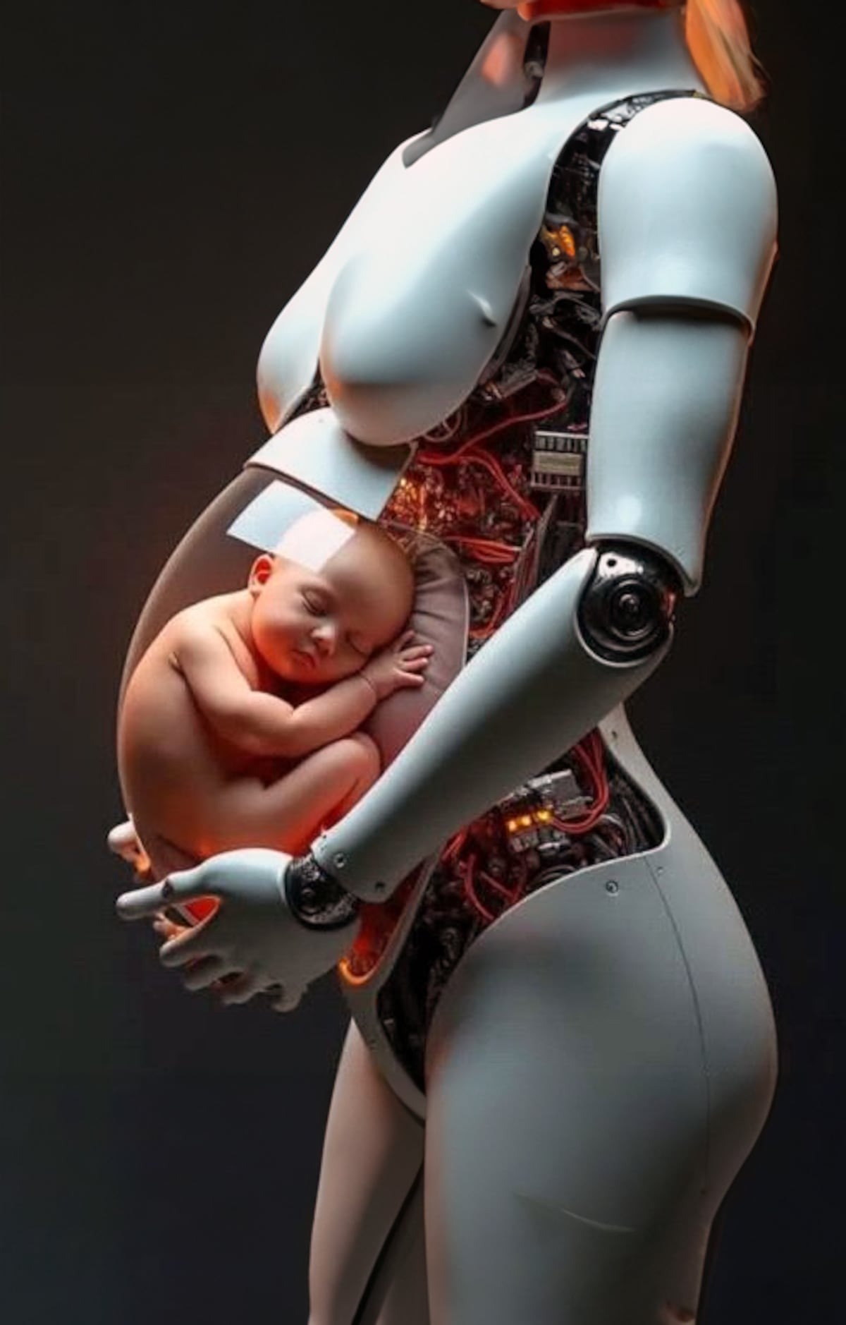 ¿Madre robot? China alista el primer ‘robot de embarazo’