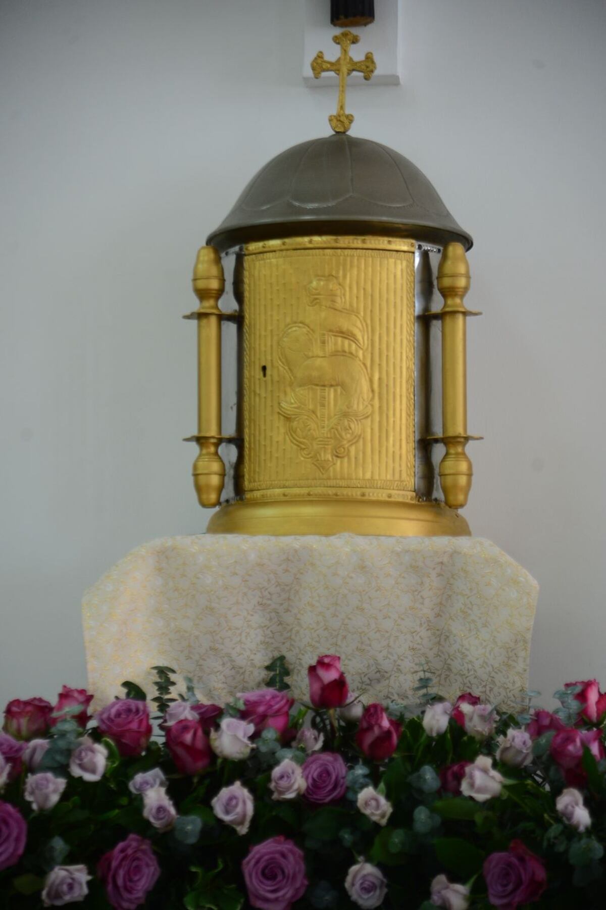 FOTOS | Conozca la íntima capilla a la que asiste la pareja presidencial