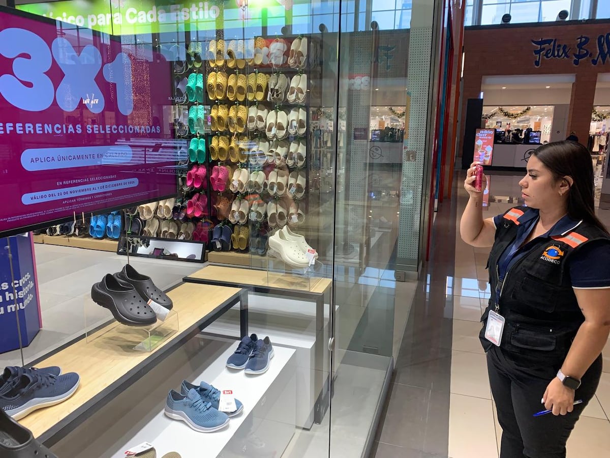 Acodeco halla 58 irregularidades en comercios durante el Black Friday 2025