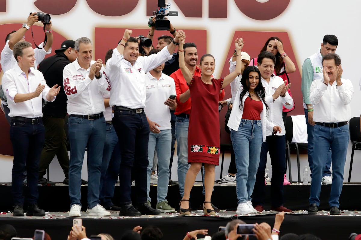 Claudia Sheinbaum lidera las encuestas en México