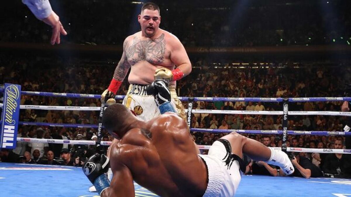 Andy Ruiz se reencuentra con Joshua como el todopoderoso campeón que es