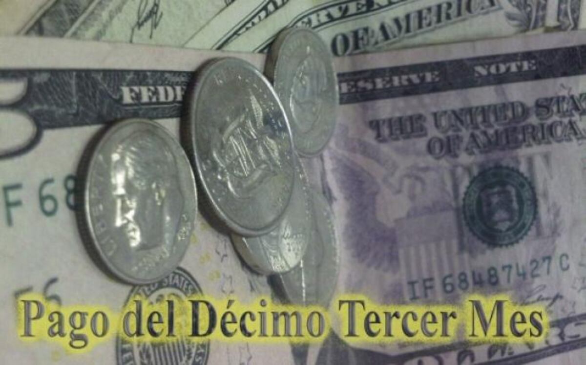 Este lunes pagarán el décimo tercer mes. Entérese a quiénes...