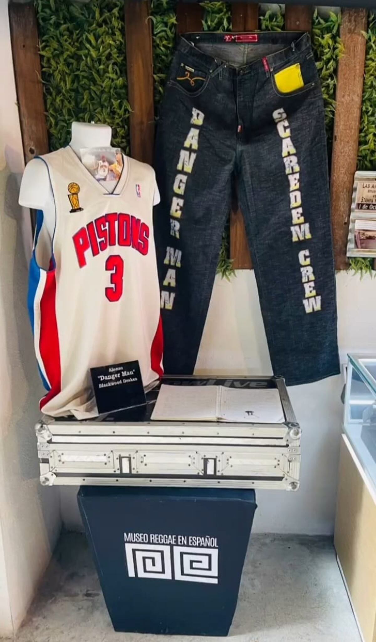 Objetos del ‘Rey del Guetto’,  Danger Man se exhiben en el Museo del Reggae