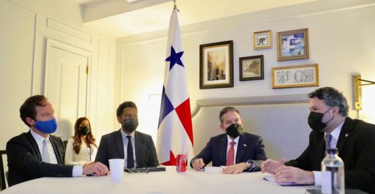 Laurentino Cortizo se reúne con Banco Mundial y fondos de inversiones privados