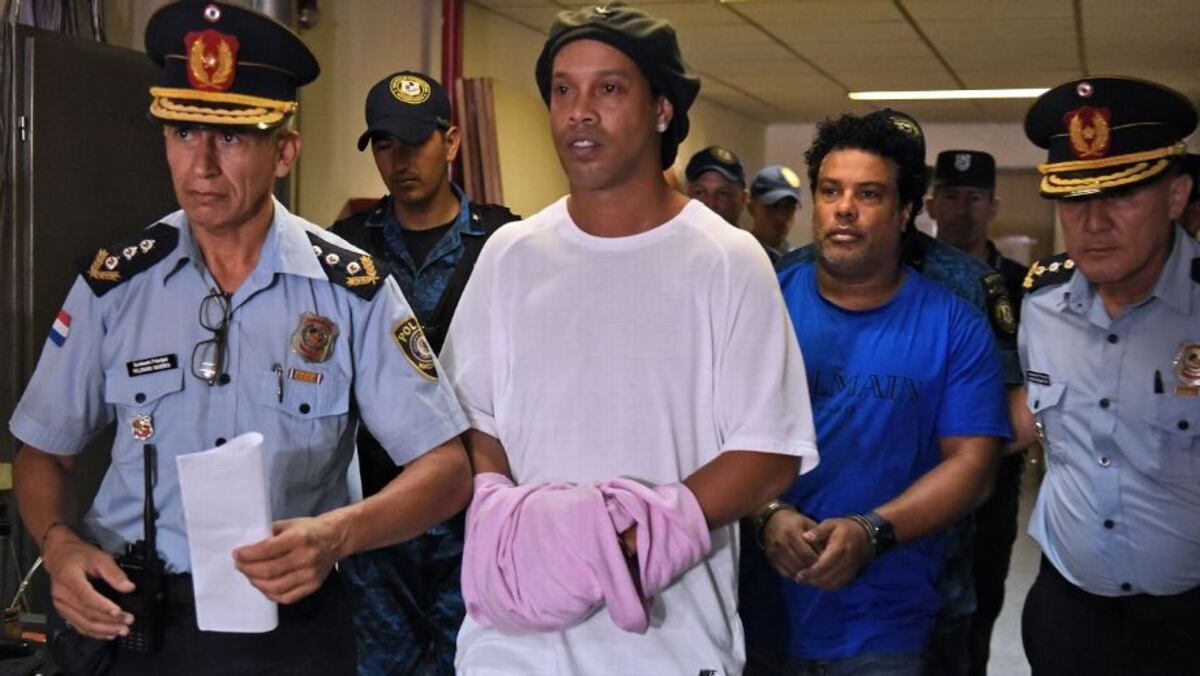 Revés judicial para Ronaldinho: rechazan su apelación para acogerse a una salida abreviada