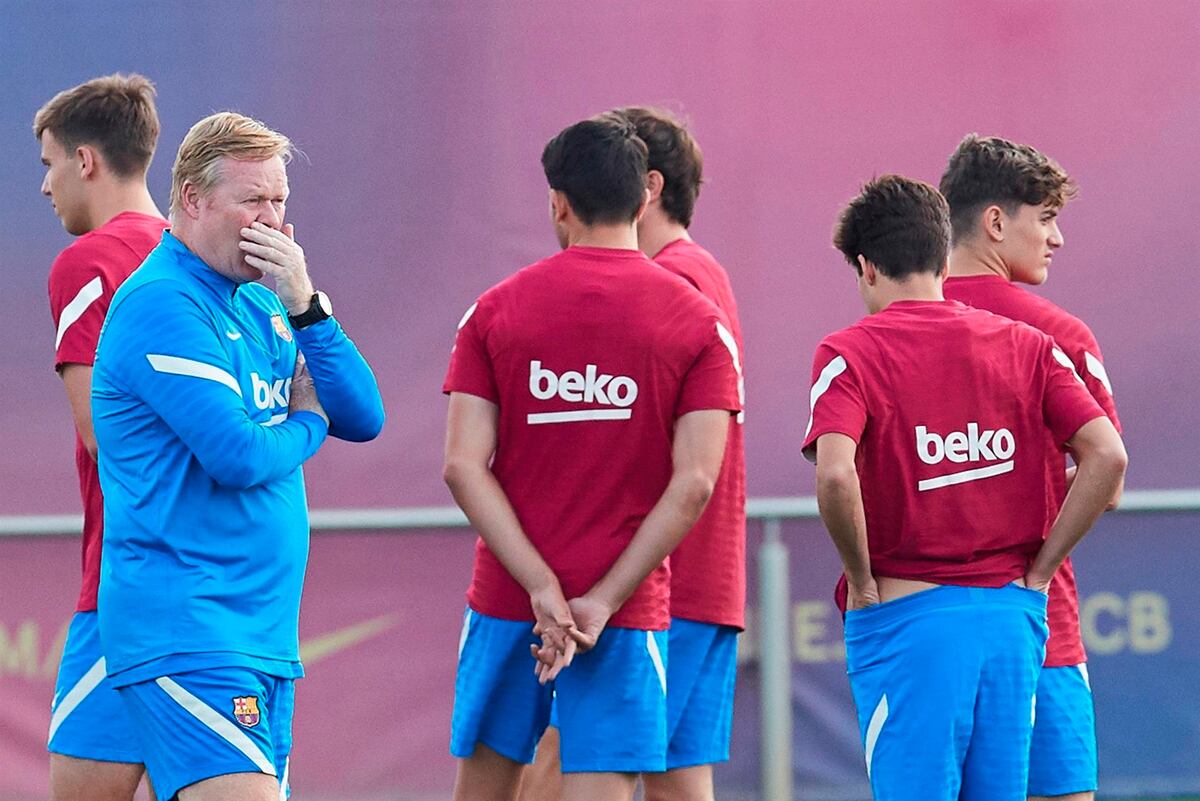 Koeman seguirá siendo siendo DT del Barça sin importar lo que pase ante el Atlético, dice Laporta