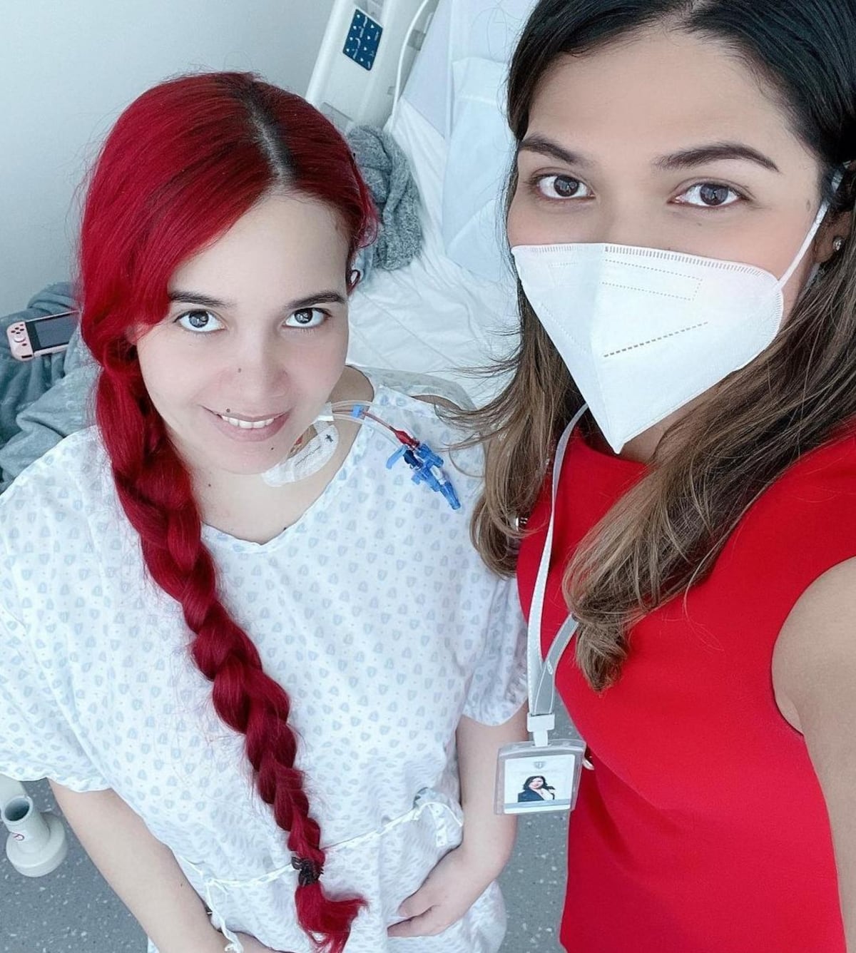 Windy Girk muestra las marcas que le quedaron tras su hospitalización 