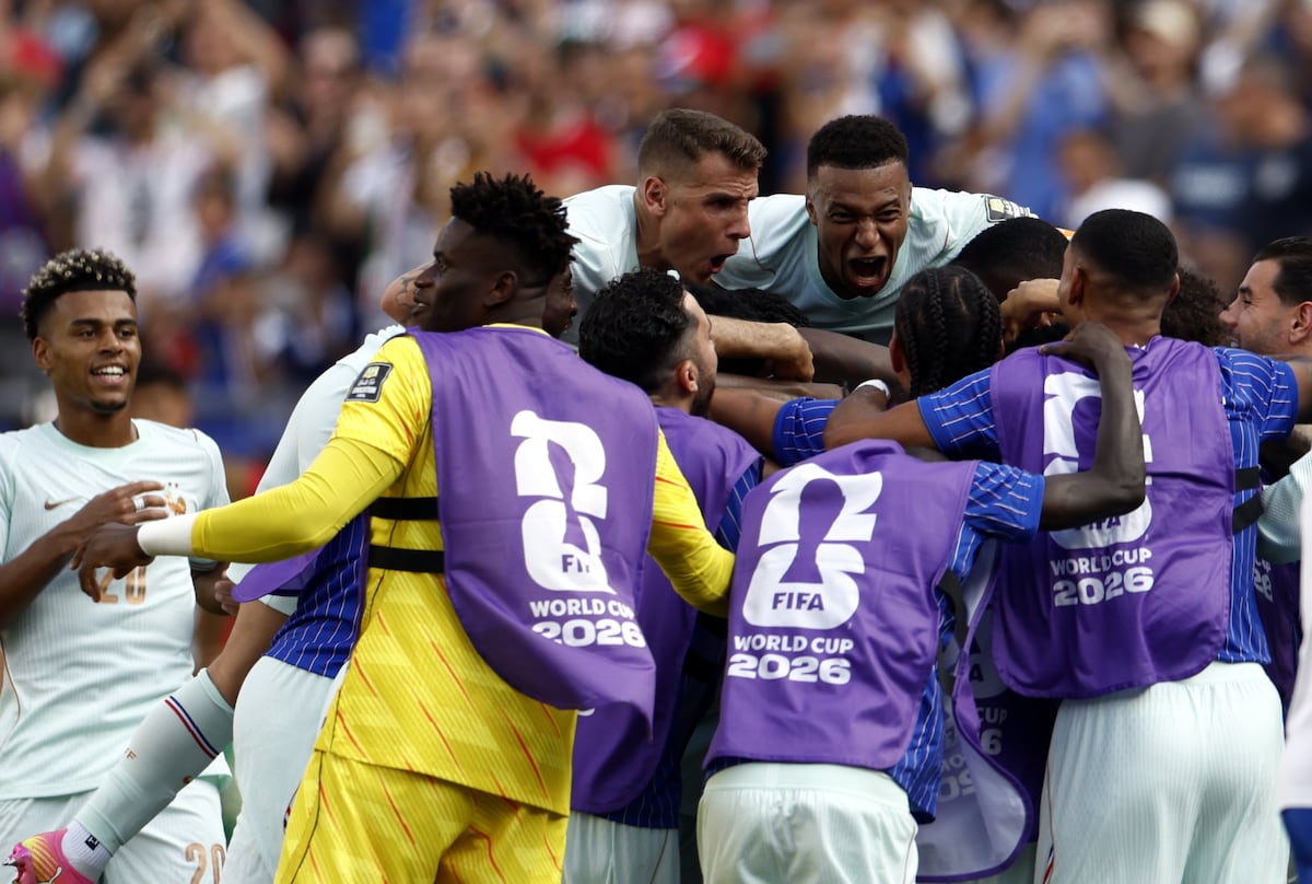 Francia se pone feroz: Mbappé y Dembélé firman un brutal 2-0 ante Marruecos