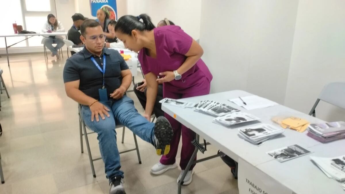 Feria de salud lleva chequeos y prevención a trabajadores de Merca Panamá