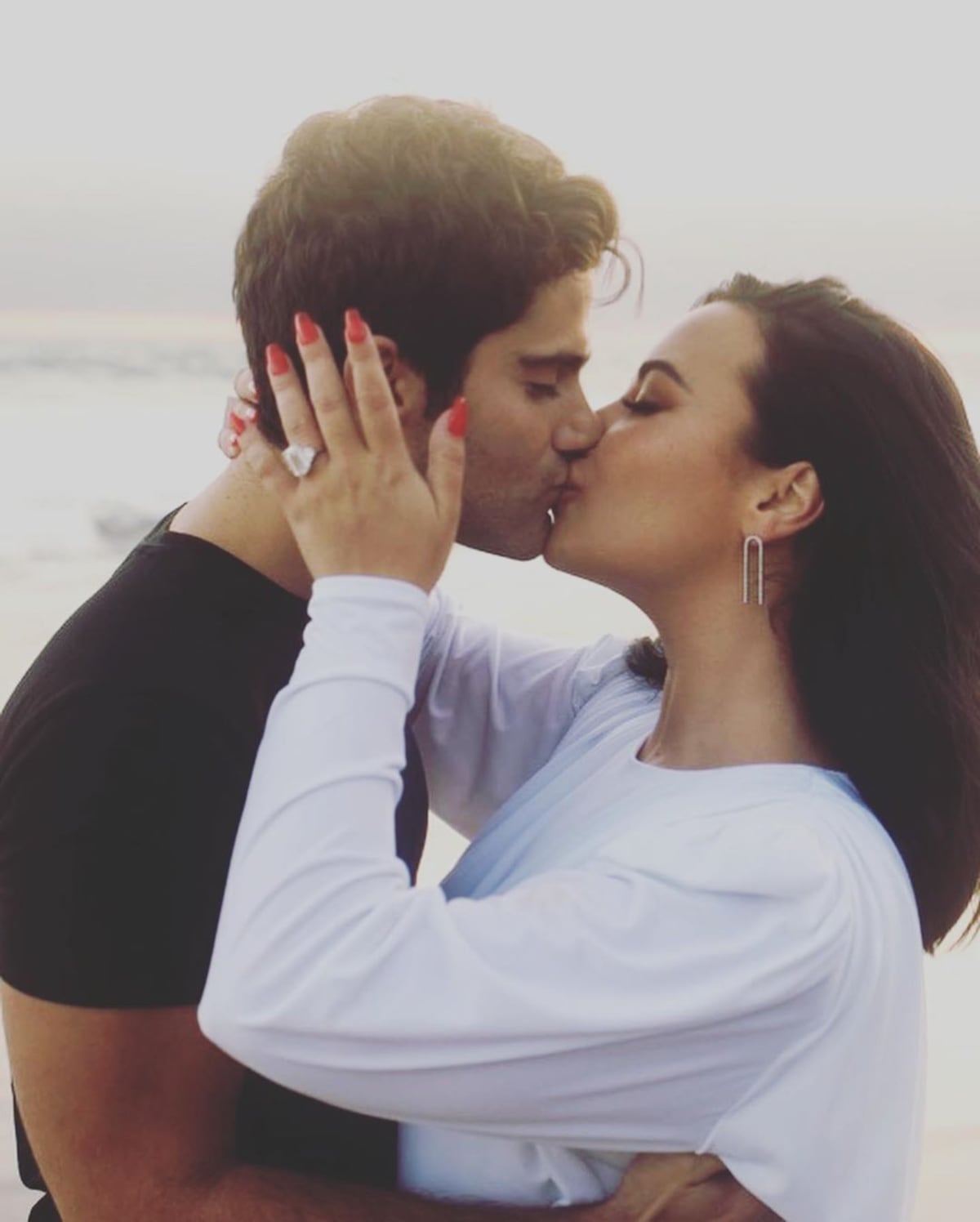 Viva el amor. Demi Lovato anuncia su compromiso con el actor Max Ehrinch: ‘Nunca me he sentido tan incondicionalmente amada’ +Fotos