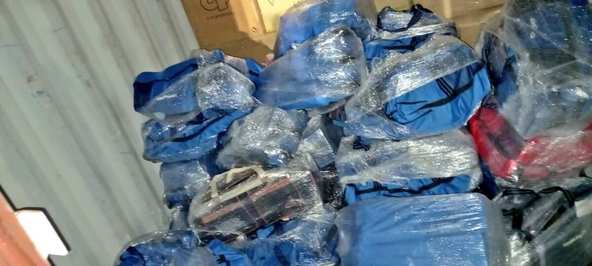 Fuerte operativo. Panamá decomisa más de mil paquetes de droga con destino a Finlandia