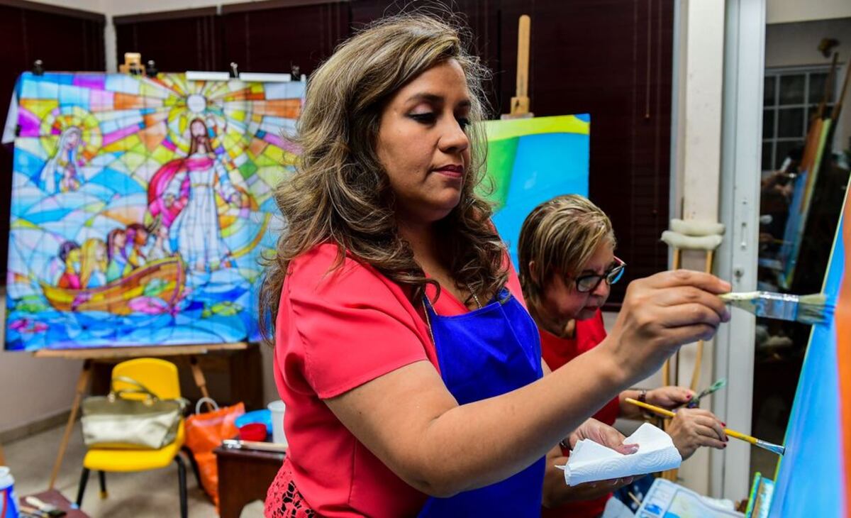 Galería | Así será el mural contra la xenofobia para misa del papa Francisco