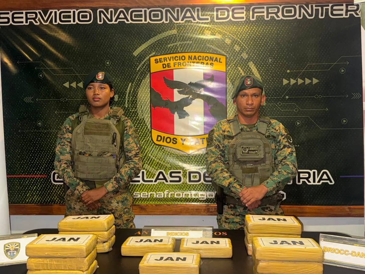Caen dos en Darién y ubican maleta con droga en Chiriquí durante acciones del Plan Firmeza
