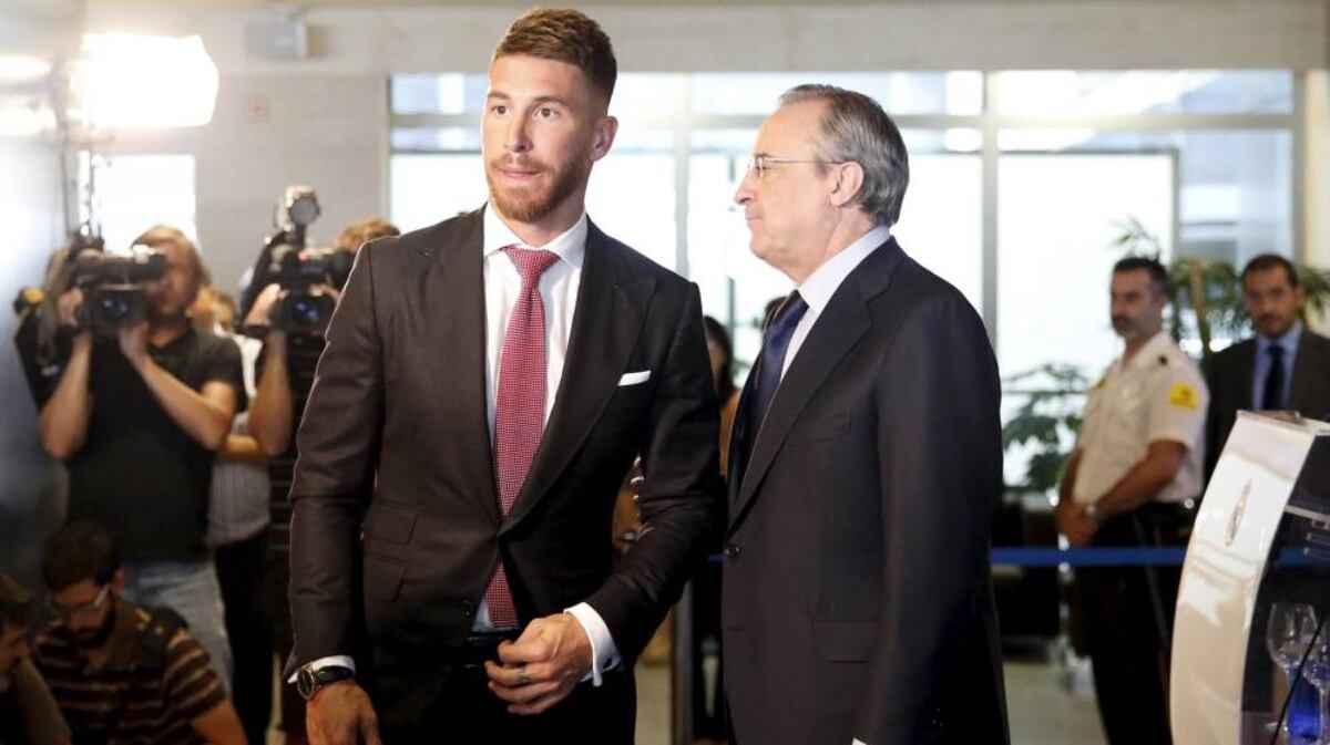 Discusión entre Sergio Ramos y Florentino tras debacle del Real Madrid