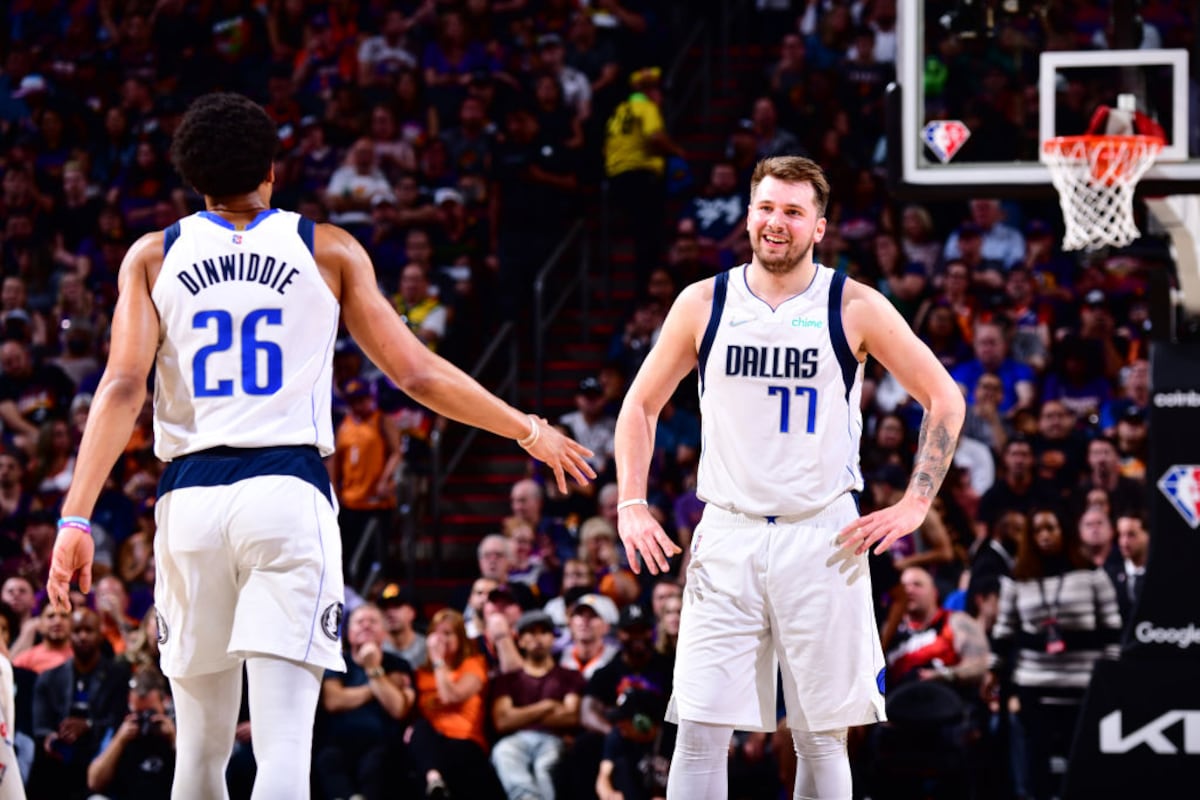 Noche histórica para Dallas y Doncic, quien no se olvida de su amor por el Real Madrid