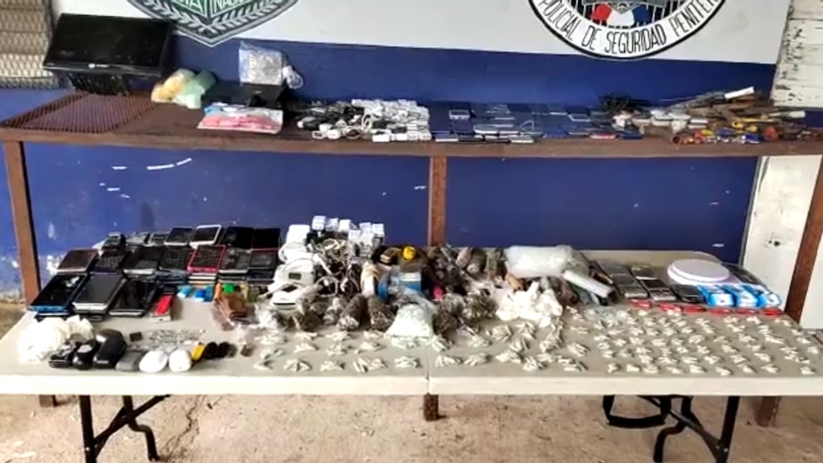 Reos de La Joyita equipados. Le decomisan varios artefactos