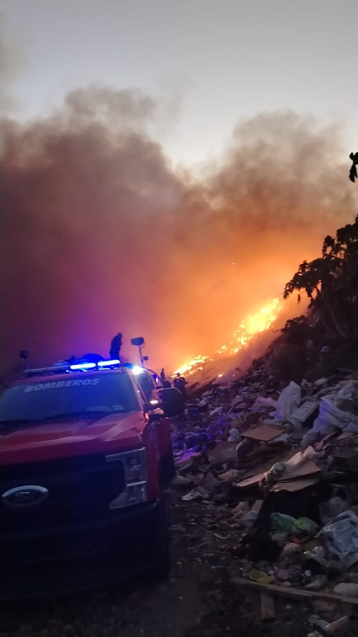 Se prende vertedero municipal de Chepo 