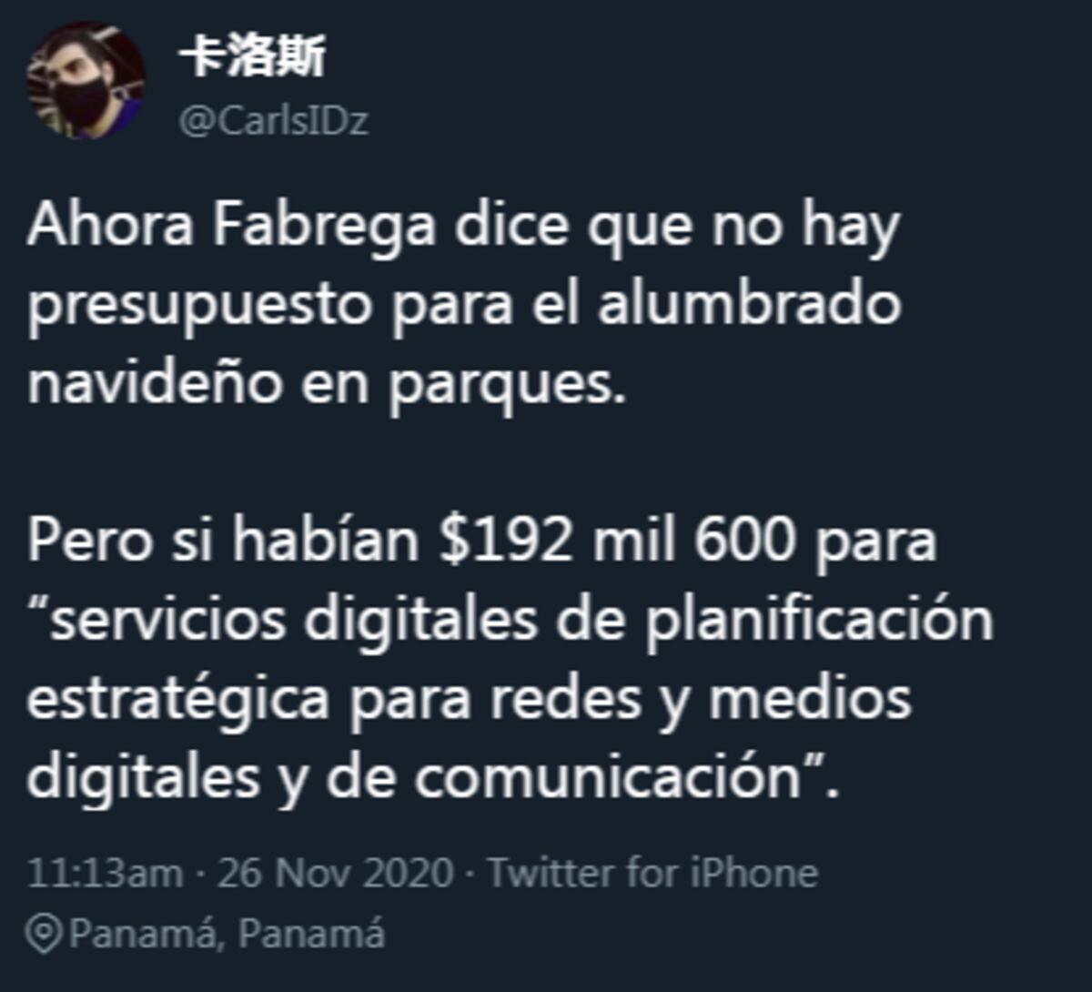 ¿Fábrega, el Grinch de la Navidad? 